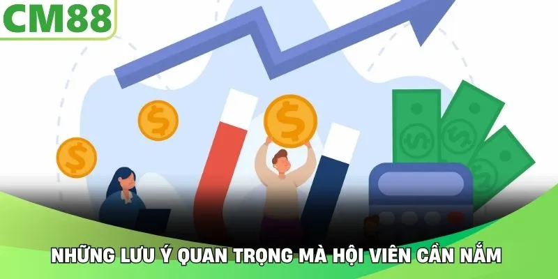 Những lưu ý quan trọng mà hội viên cần nắm 